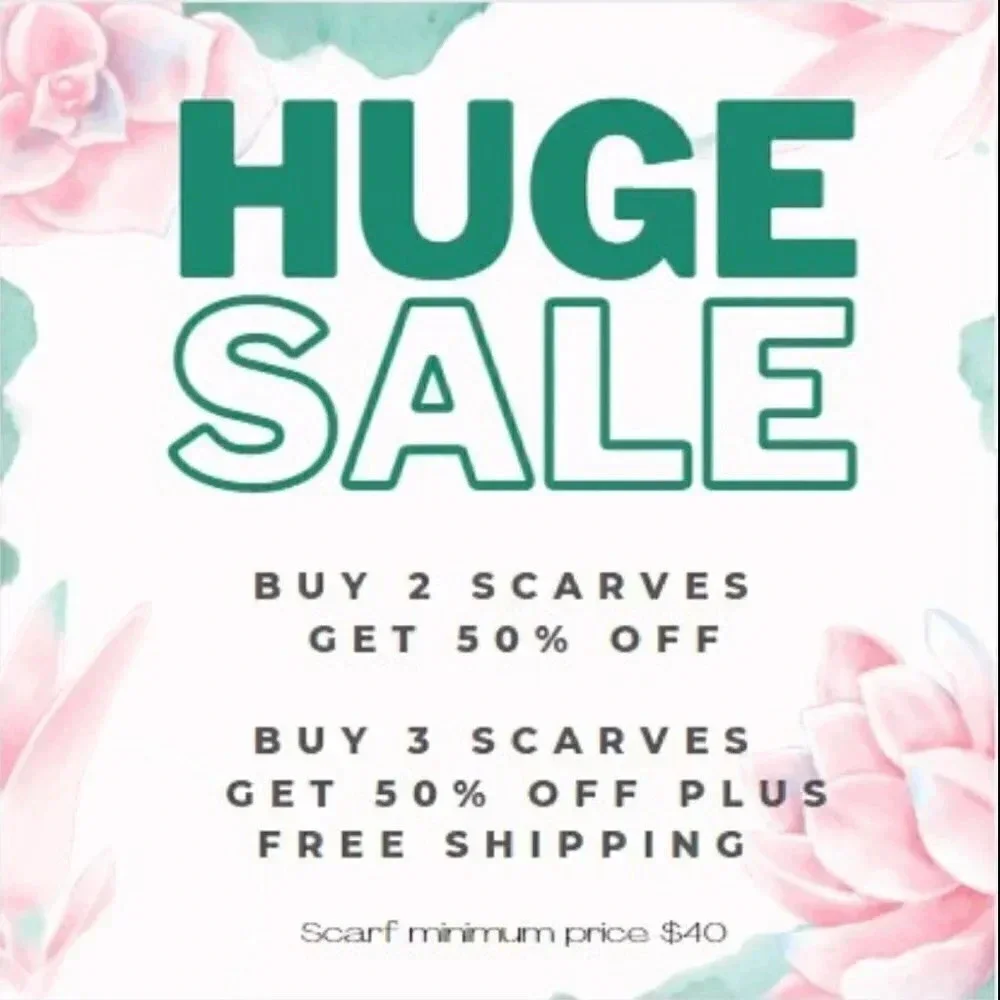 🎉HUGE SALE ON  ALL SCARVES 🎉